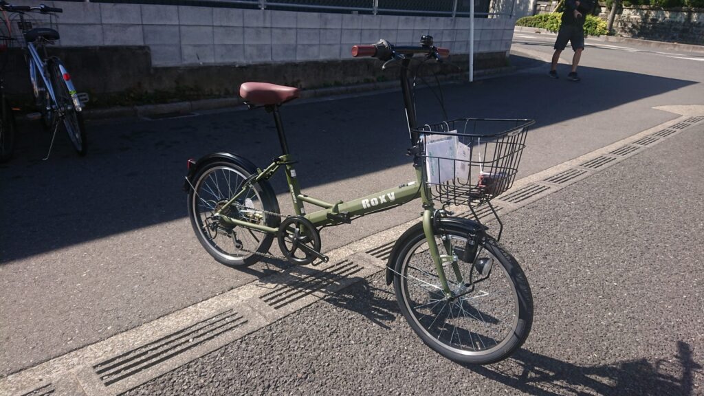 マルイシ　ロキシー　お買い得な折り畳み自転車