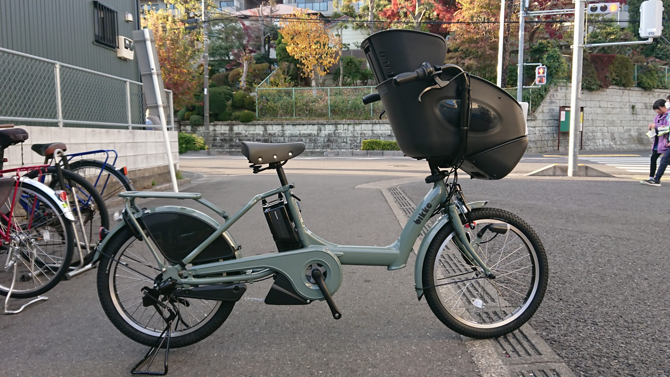 ブリヂストン ビッケ ポーラーe 子供乗せ電動アシスト自転車